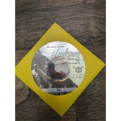 Bloodsport vcd discs only - vcd,